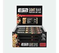 ESN Goat Bar, Berries, 12 x 55 g, Protein Oat Bar, high-Fiber Energy Snack