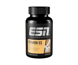 ESN Vitamin D3, 120 Capsules, High-Dose Vitamin D, Vegan & Made in Germany