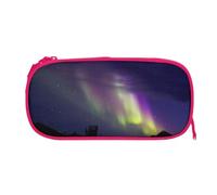 ESNAIUVCD Aurora Polaris Print Zipper Large Pencil Case,Durable Stationery Pencilcase Bag,Multifunctional Pencilcase Bag Penbag for School College Office Adult Girls and Boys