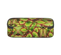 ESNAIUVCD Carnivorous Plant Print Pencil Case for Kids,School Pen Bags Large Capacity Pencil Elementary School Pen Case Children Stationery Bags