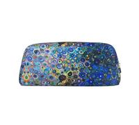 ESNAIUVCD Colored Painting Print Pencil Bag Zipper Large Pencil Bag Work Travel - Multifunctional Pencil Case,Makeup Bag