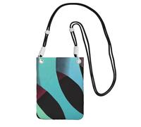 ESNAIUVCD Colorful World Print Carry A Mobile Phone Bag Diagonally,Crossbody Bag,Suitable For Carrying Mobile Phone Change, Etc
