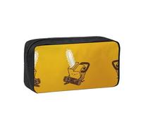 ESNAIUVCD Cute Crying Chainsaw Print Pencil Case for Boys Girls Secondary School Pen Holder for Kids Girls Pen Pouch Pencil Bag Office College Stationery