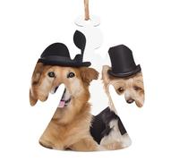 ESNAIUVCD Cute Dogs Print Wooden Sign Plaque Wood Hearts Sign, Womens Gifts, Daughter Gifts From Parents,Christmas Birthday Present