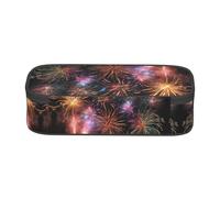 ESNAIUVCD Explosion Firework 3D Print Pencil Case for Kids,School Pen Bags Large Capacity Pencil Elementary School Pen Case Children Stationery Bags