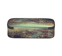ESNAIUVCD Famous Print Pencil Case for Kids,School Pen Bags Large Capacity Pencil Elementary School Pen Case Children Stationery Bags