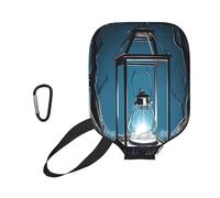 ESNAIUVCD Fireflies and Lantern Print