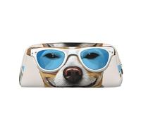 ESNAIUVCD French Bulldog Print Pencil Bag Zipper Large Pencil Bag Work Travel - Multifunctional Pencil Case,Makeup Bag