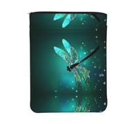 ESNAIUVCD Galaxy Animal Dragonfly Print Book Sleeve Book Protector,Book Covers for Paperbacks, Washable Fabric, Book Sleeves with Zipper,Book Lover Gifts