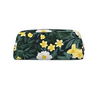 ESNAIUVCD Hawaiian Print Pencil Bag Zipper Large Pencil Bag Work Travel - Multifunctional Pencil Case,Makeup Bag