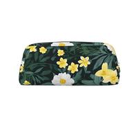 ESNAIUVCD Hawaiian Print Pencil Bag Zipper Large Pencil Bag Work Travel - Multifunctional Pencil Case,Makeup Bag