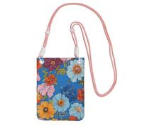 ESNAIUVCD Hello Hawaii Print Carry A Mobile Phone Bag Diagonally,Crossbody Bag,Suitable For Carrying Mobile Phone Change, Etc