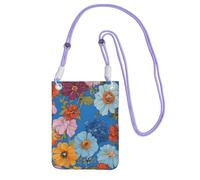 ESNAIUVCD Hello Hawaii Print Carry A Mobile Phone Bag Diagonally,Crossbody Bag,Suitable For Carrying Mobile Phone Change, Etc