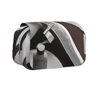 ESNAIUVCD Japan Samurai Sword Print Large Capacity Double Layer Pen Bag,Suitable for Boys, Girls and Adults,This Office Pen Bag with Compartment Design