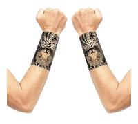 ESNAIUVCD Leopard Pattern Print Compression Wrist Sleeve Tennis Carpal Tunnel Wrist Brace Elastic Relieve Stiff Wrist Support Sweat Wristband Sports Exercise(2 Pair)