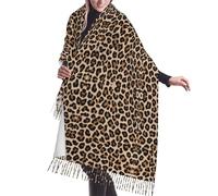 ESNAIUVCD Leopard Patterned Wallpaper Print Cashmere Blanket Scarf - Women Pashmina Shawl, Winter Scarfs Women, Large Wrap,Womens Gifts