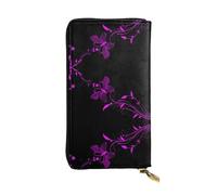 ESNAIUVCD Nice Butterfly Print Genuine Leather Women's,Men's Wallets,Multi-Functionclutch Purse,Zip Around Large Travel â€‹Mobile Phone Long â€‹Money Purses