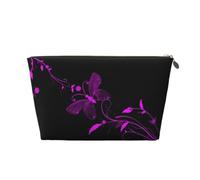 ESNAIUVCD Nice Butterfly Print Travel Makeup Bag Organizer Leather - Travel Toiletry Bag for Women & Men, Organizing Pouches for Purse with Zipper