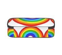 ESNAIUVCD Rainbow Printed Print Pencil Case for Kids,School Pen Bags Large Capacity Pencil Elementary School Pen Case Children Stationery Bags