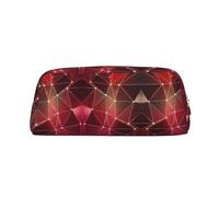 ESNAIUVCD Red Galaxy Constellation Print Pencil Bag Zipper Large Pencil Bag Work Travel - Multifunctional Pencil Case,Makeup Bag