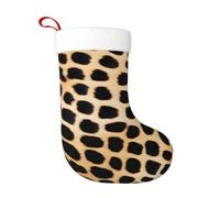 ESNAIUVCD Rough Leopard Print Print Christmas Holiday Stockings Christmas Hanging Bags Xmas Tree Decorations,Xmas Stockings