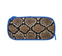 ESNAIUVCD Serpentine Pattern Print Zipper Large Pencil Case,Durable Stationery Pencilcase Bag,Multifunctional Pencilcase Bag Penbag for School College Office Adult Girls and Boys