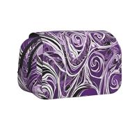 ESNAIUVCD The Sea Witch Inspired Print Large Capacity Double Layer Pen Bag,Suitable for Boys, Girls and Adults,This Office Pen Bag with Compartment Design