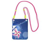 ESNAIUVCD Winnowing Machine Print Carry A Mobile Phone Bag Diagonally,Crossbody Bag,Suitable For Carrying Mobile Phone Change, Etc