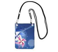 ESNAIUVCD Winnowing Machine Print Carry A Mobile Phone Bag Diagonally,Crossbody Bag,Suitable For Carrying Mobile Phone Change, Etc