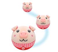 Esncddym Active Moving Pet Plush Toy,Interactive Pet Plush Talking Moving Dog Toy - Versatile Speaking Plush Buddy, Sound Moving Dog Ball for Halls, Gardens, Lawns