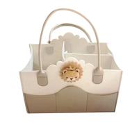 Esncddym Diaper Tote,Multifunction Baby Tote Bag - Travel-Ready & Organized Divided Bag, Multifunction Baby Tote with Multiple Compartments, Cute Mommy Bag for Travel