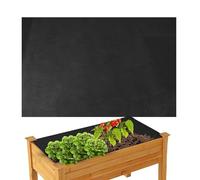 Esncddym Fabric Liner For Raised Bed Planter & Veg Trough, Large Veg Trough Outdoor Raised Bed Planter Liner Non Vegetable Trugs Heavy Duty Plant Grow Bags