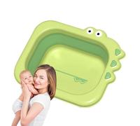 Esncddym Foldable Baby Wash Basin,2.5L Washing Face Foot Basin Cartoon Tubs Bathing Basin - Multi-Purpose Folding Basin, Wash Basin Bath Basin Tubs for Washing Baby Bottles and Breast Pump Parts