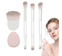 Esncddym Makeup Brushes - Travel Makeup Brush Set Makeup Accessories With Storage Box | Portable Makeup Brushes Set, Beauty Tools For Eyes, Cheeks, Lips, Mothers, Wives