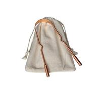 ESO WORLD | Copper Tongue Scraper | 100% Pure Copper | Ayurvedic Tongue Cleaner | Natural Oral Care | Antibacterial & Plastic-Free