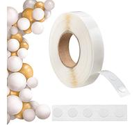 Esoahour 1000 Pcs (1 Roll) Glue Dots Double Sided for Balloons, Removable Balloon Tape Sticky Dots for Wedding Christmas Birthday Party Decorations, DIY Scrapbooking Arts & Crafts Glue (1000)
