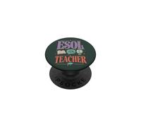 ESOL Teacher Classroom Education Language Learning PopSockets Adhesive PopGrip