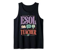 ESOL Teacher Classroom Education Language Learning Tank Top