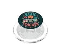 ESOL Teacher Language Teacher Multilingual Educator PopSockets PopGrip for MagSafe