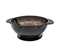 Eson Hair Dye Bowl, Coloring Bowl Dye Mixing Tint,Spout Handle with Measurements, Salon Supplies,Professional Tools Hairdresser, Barber, Beauty Salon Tools (Anti-Fall Suction Cup (Black))