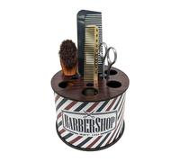 Eson Hairdressing Scissors Holder, Professional Shears Block & Brush Holder for Salon, Barber Scissor Organizer Stand, Tools Storage, Hairbrush Holder Rack (Socket Cylinder)