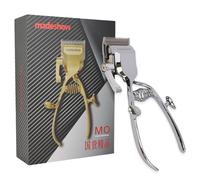 Eson Manual Hair Clipper, Old Fashion Hand Push Haircut,Hand Hair Cutter, Stainless Steel Manual Haircut Tool, Non-Electric, Grooming Accessories, Barber, Salon, Hairdressing Clipper Tools (Silver)