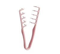 Eson Texture Comb, Roots Volume Styling Tool for Messy Hair & Wide Tooth Volumizing, Hair Textured Mens Styling Comb for High Crown, Fringe; Ideal for Barber, Salon or Personal Use (Pink)