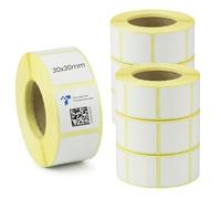 Eson Thermal Labels 30x30mm 2000 pcs, Amazon Transparency Size Square Sticky Printer Labels Roll with 40mm Core, Self-Adhesive Barcode & ASIN Stickers for Phomemo, Munbyn, Nelko (6)