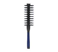 Eson Vent Brush for Blow Drying & Styling - Detangle Hair Brush with Ball Tipped Bristles, Vented for Volume & Lift, Suitable for All Hair, Ideal Hair Brush Women (Double Sided Tunnel Blue)