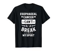 Esophageal Cancer Can't Break My Spirit Value Graphic T-Shirt, Men, Black, S