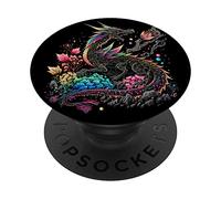 Esoteric Dragon Pet Art Crystals Cute Illustration PopSockets Swappable PopGrip