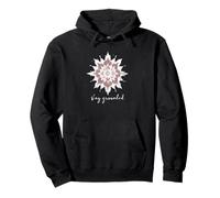 Esoteric Meditation Lotus Flower Stay Grounded Yoga Pullover Hoodie