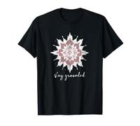Esoteric Meditation Lotus Flower Stay Grounded Yoga T-Shirt