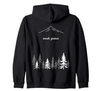 Esoteric Meditation Nature Inner Peace Yoga Zip Hoodie
